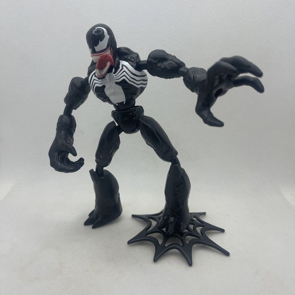 Hasbro Marvel Legends Spiderman Venom 6 inch Action Figure Loose Bend Flex & Web